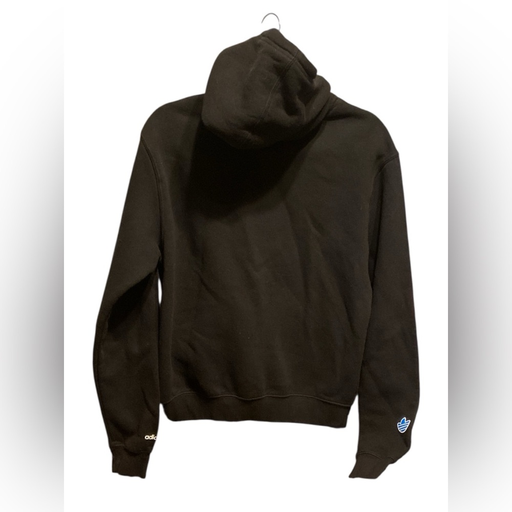 Adidas Black Hoodie with Colorful Fruit and veggie Graphic - Picture 2 of 2